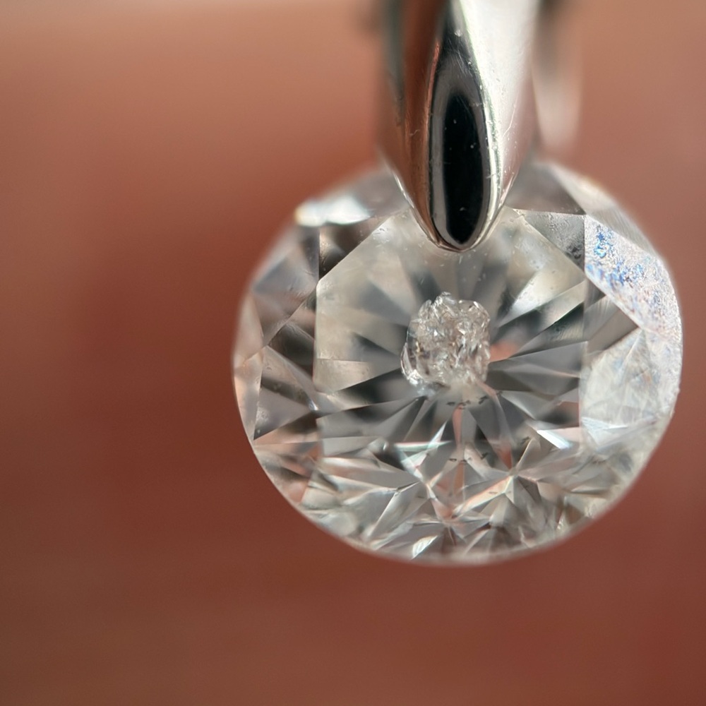 Platinum Diamond Necklace (PT900) - Picture 5 of 6